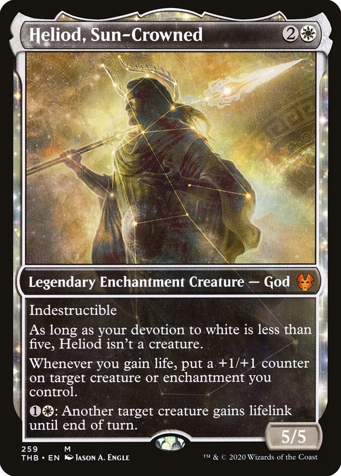 Heliod, Sun-Crowned Theros Beyond Death - Constellations Frame